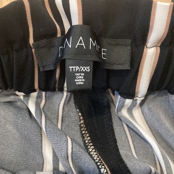 Dynamite Paperbag Striped Pants - Picture 4 of 5